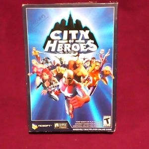 Vintage City of Heroes Multiplayer Online Computer/PC Game for Windows